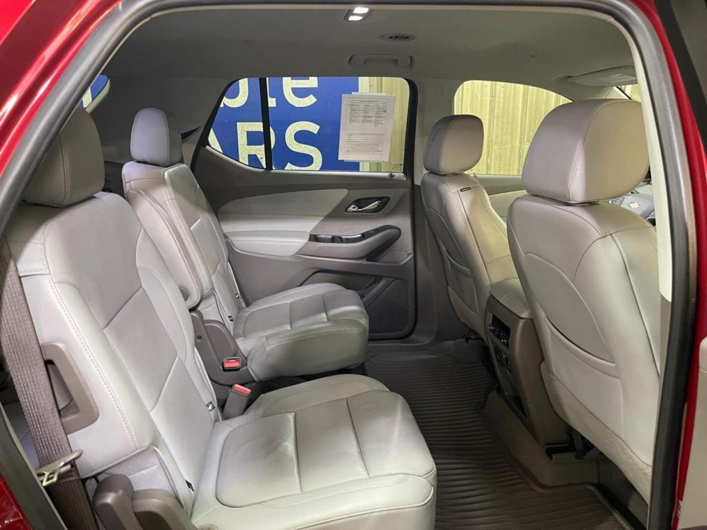 2019 MAROON CHEVROLET TRAVERSE PREMIER (1GNEVKKW4KJ) with an 3.6L engine, Automatic transmission, located at 2525 S. Cushman, Fairbanks, AK, 99701, (907) 452-5707, 64.824036, -147.712311- Photo#4