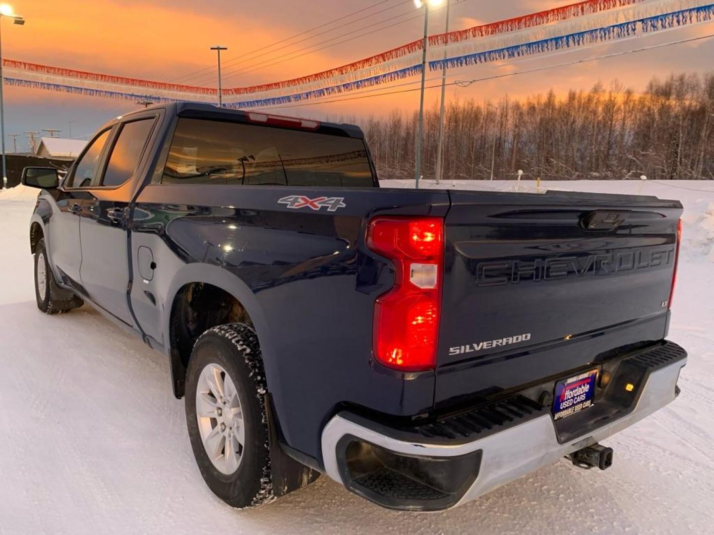 2023 BLUE CHEVROLET SILVERADO 1500 LT (3GCUDDE83PG) with an 3.0L engine, Automatic transmission, located at 2525 S. Cushman, Fairbanks, AK, 99701, (907) 452-5707, 64.824036, -147.712311 - Photo#2