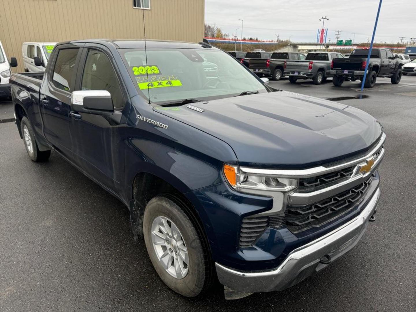 2023 BLUE CHEVROLET SILVERADO 1500 LT (3GCUDDE83PG) with an 3.0L engine, Automatic transmission, located at 2525 S. Cushman, Fairbanks, AK, 99701, (907) 452-5707, 64.824036, -147.712311 - Photo#6