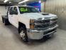 2018 WHITE CHEVROLET SILVERADO 3500 FLAT BED DUALLY (1GB4KYCY0JF) with an 6.6L engine, Automatic transmission, located at 2525 S. Cushman, Fairbanks, AK, 99701, (907) 452-5707, 64.824036, -147.712311 - Photo#0