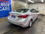 2014 SILVER HYUNDAI ELANTRA SE (KMHDH4AE3EU) with an 1.8L engine, Automatic transmission, located at 2525 S. Cushman, Fairbanks, AK, 99701, (907) 452-5707, 64.824036, -147.712311 - Photo#2