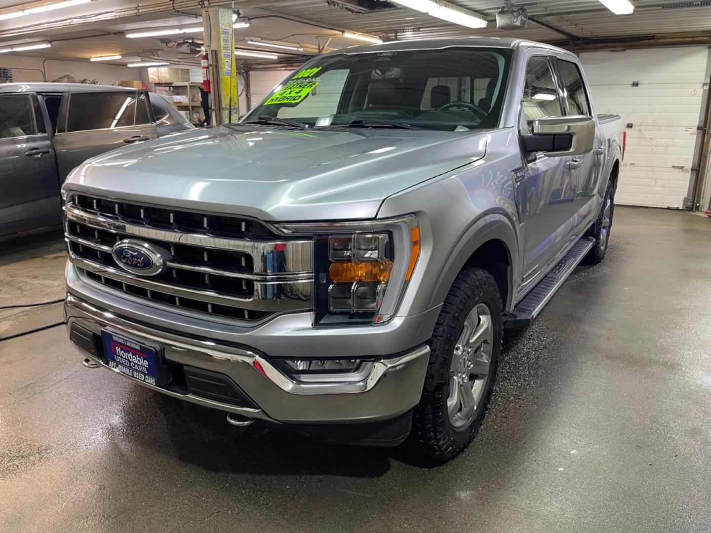 2021 SILVER FORD F150 SUPERCREW (1FTFW1ED4MF) with an 3.5L engine, Automatic transmission, located at 2525 S. Cushman, Fairbanks, AK, 99701, (907) 452-5707, 64.824036, -147.712311- Photo#1