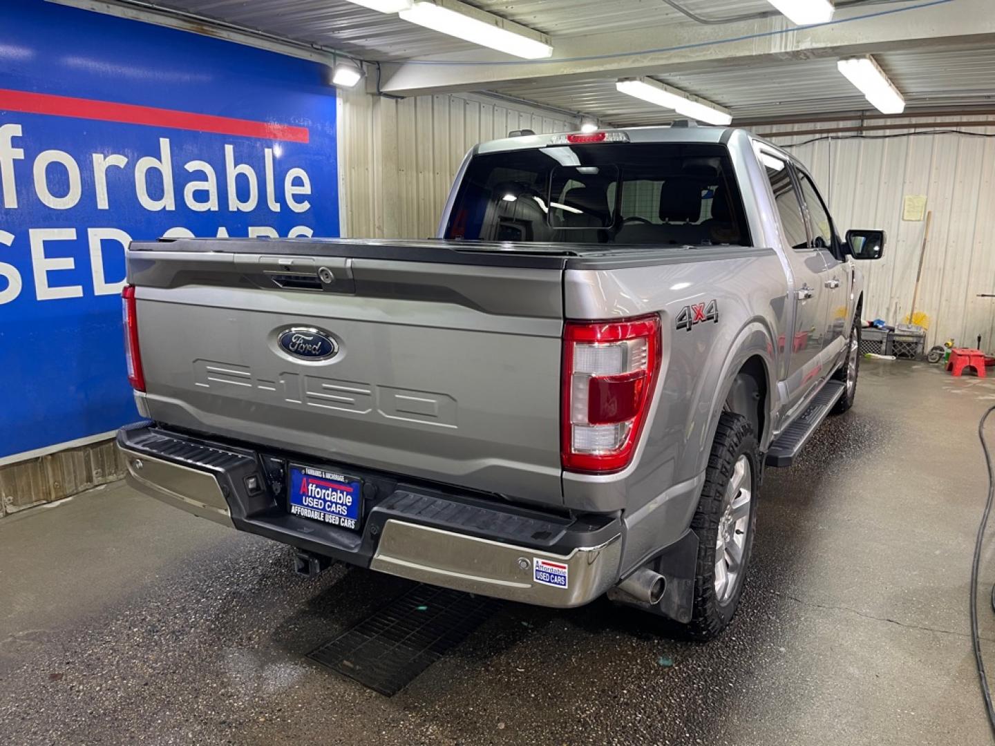 2021 SILVER FORD F150 SUPERCREW (1FTFW1ED4MF) with an 3.5L engine, Automatic transmission, located at 2525 S. Cushman, Fairbanks, AK, 99701, (907) 452-5707, 64.824036, -147.712311- Photo#2