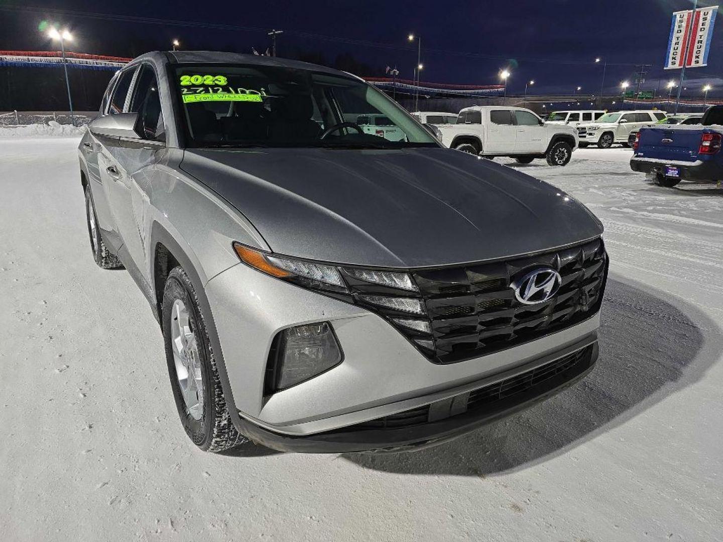 2023 SILVER HYUNDAI TUCSON SE (5NMJA3AE0PH) with an 2.5L engine, Automatic transmission, located at 2525 S. Cushman, Fairbanks, AK, 99701, (907) 452-5707, 64.824036, -147.712311 - Photo#0