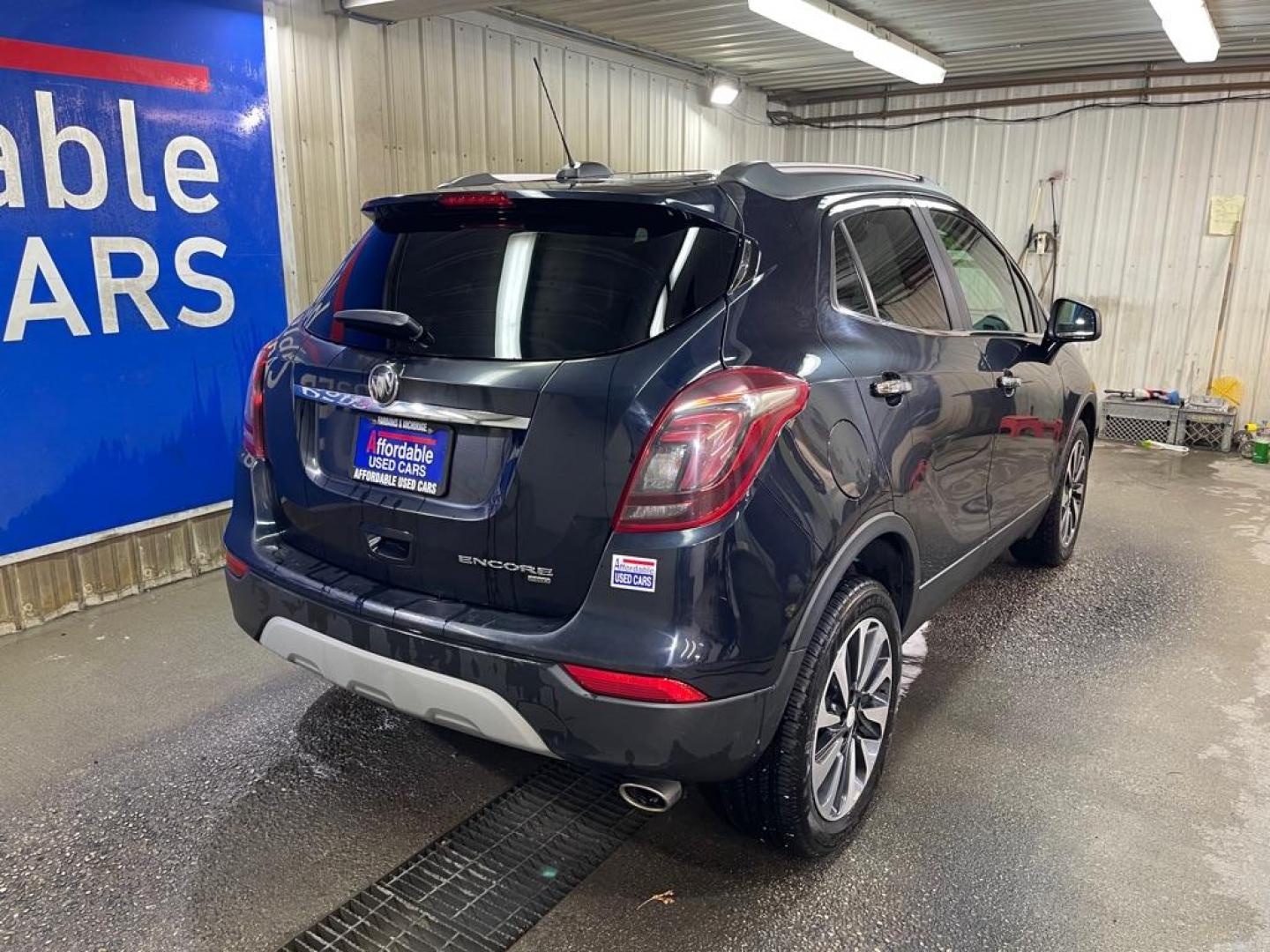 2021 BLUE BUICK ENCORE PREFERRED (KL4CJESM9MB) with an 1.4L engine, Automatic transmission, located at 2525 S. Cushman, Fairbanks, AK, 99701, (907) 452-5707, 64.824036, -147.712311 - Photo#2