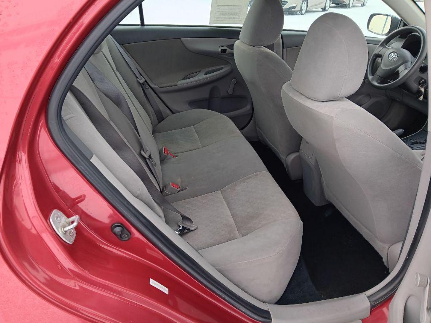 2009 RED TOYOTA COROLLA BASE (1NXBU40E29Z) with an 1.8L engine, Automatic transmission, located at 2525 S. Cushman, Fairbanks, AK, 99701, (907) 452-5707, 64.824036, -147.712311 - Photo#5