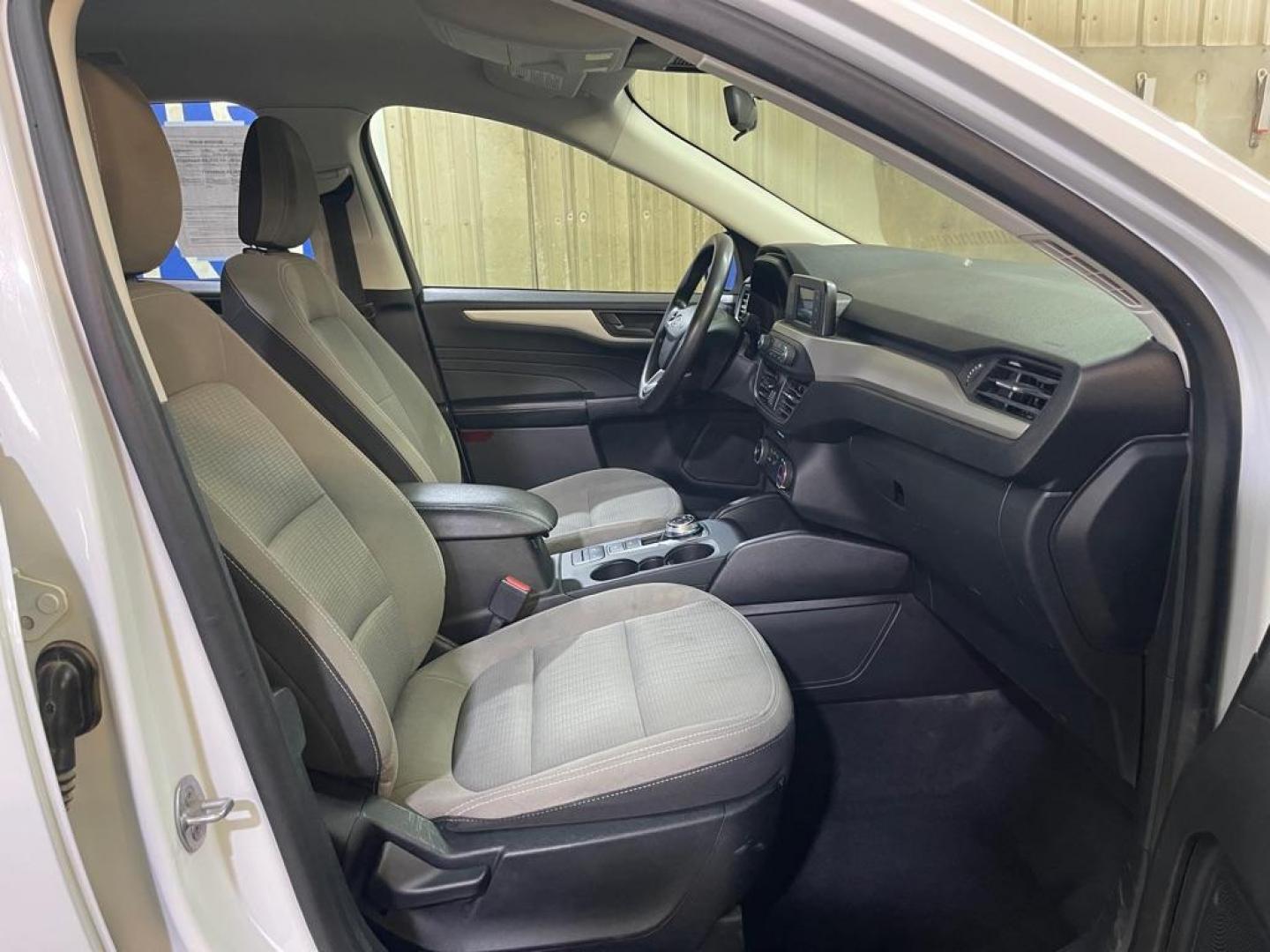 2021 WHITE FORD ESCAPE S (1FMCU9F68MU) with an 1.5L engine, Automatic transmission, located at 2525 S. Cushman, Fairbanks, AK, 99701, (907) 452-5707, 64.824036, -147.712311 - Photo#3