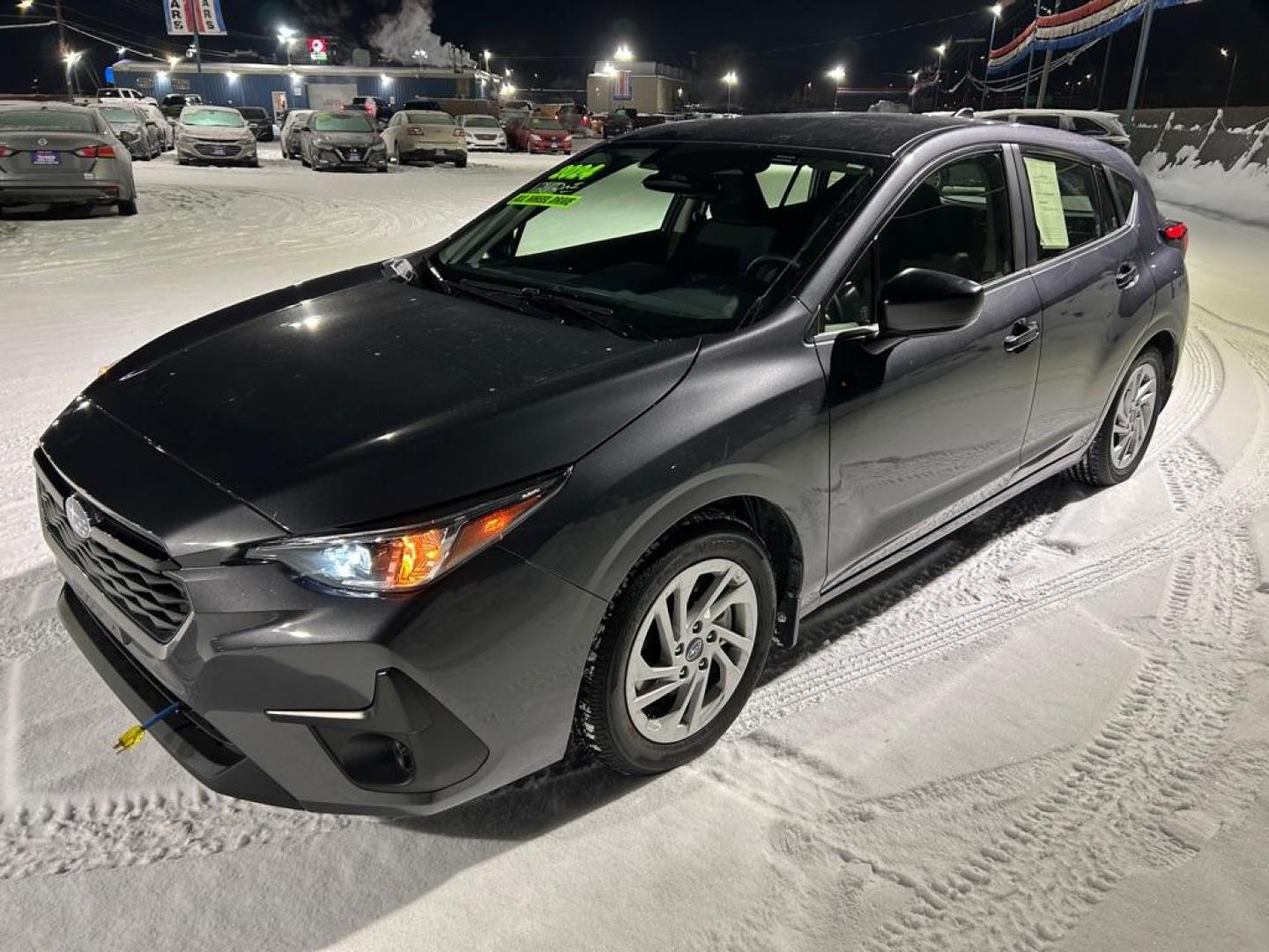 2024 GRAY SUBARU IMPREZA (JF1GUABC8R8) with an 2.0L engine, Automatic transmission, located at 2525 S. Cushman, Fairbanks, AK, 99701, (907) 452-5707, 64.824036, -147.712311 - Photo#0