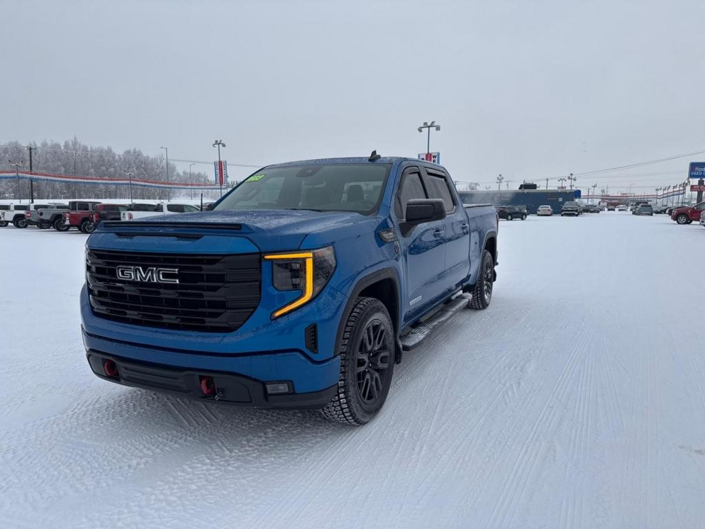 2023 BLUE GMC SIERRA 1500 ELEVATION (3GTUUCED6PG) with an 5.3L engine, Automatic transmission, located at 2525 S. Cushman, Fairbanks, AK, 99701, (907) 452-5707, 64.824036, -147.712311 - Photo#0