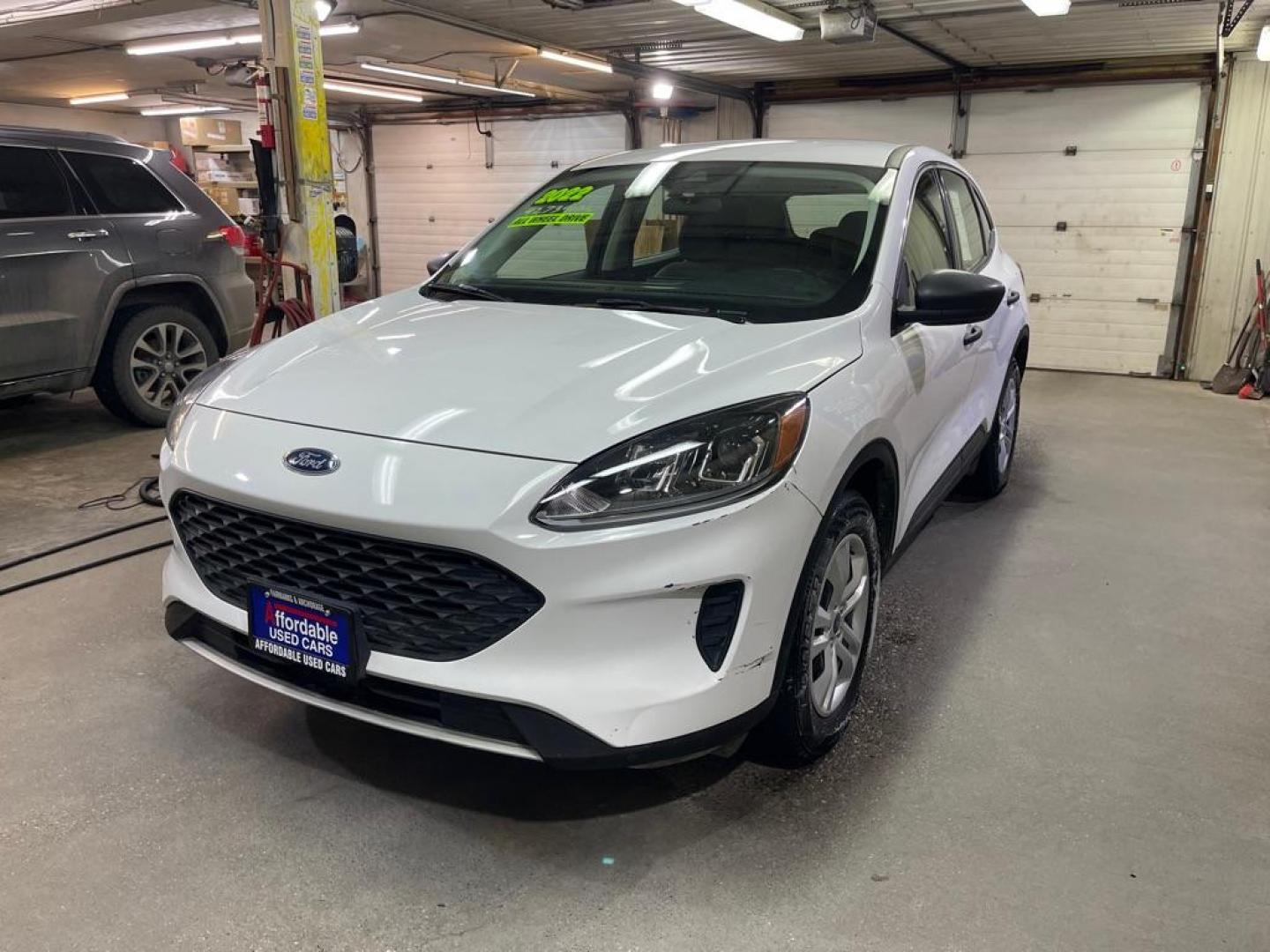 2022 WHITE FORD ESCAPE S (1FMCU9F65NU) with an 1.5L engine, Automatic transmission, located at 2525 S. Cushman, Fairbanks, AK, 99701, (907) 452-5707, 64.824036, -147.712311 - Photo#1