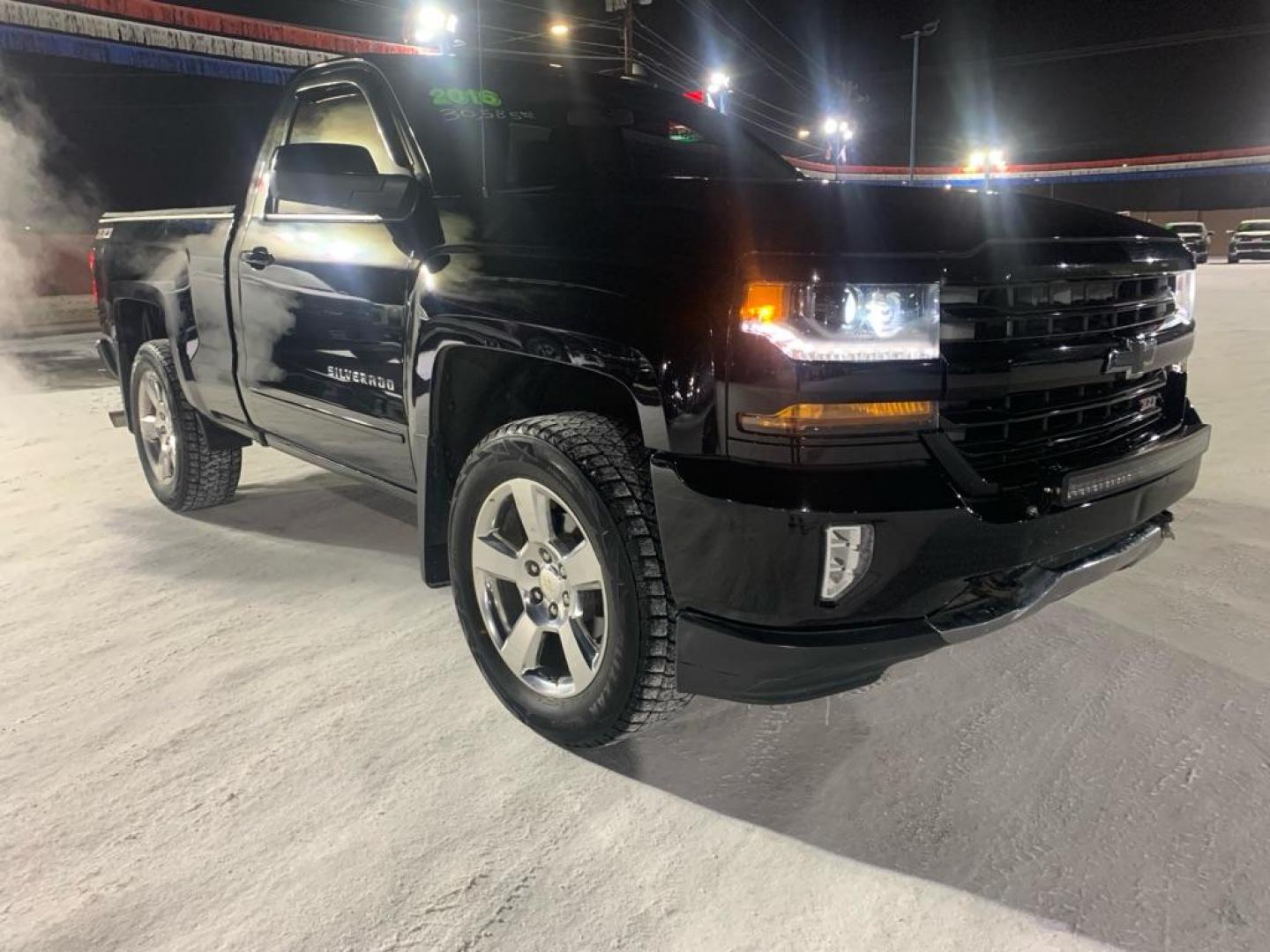 2016 BLACK CHEVROLET SILVERADO 1500 LT (1GCNKREC4GZ) with an 5.3L engine, Automatic transmission, located at 2525 S. Cushman, Fairbanks, AK, 99701, (907) 452-5707, 64.824036, -147.712311 - Photo#0