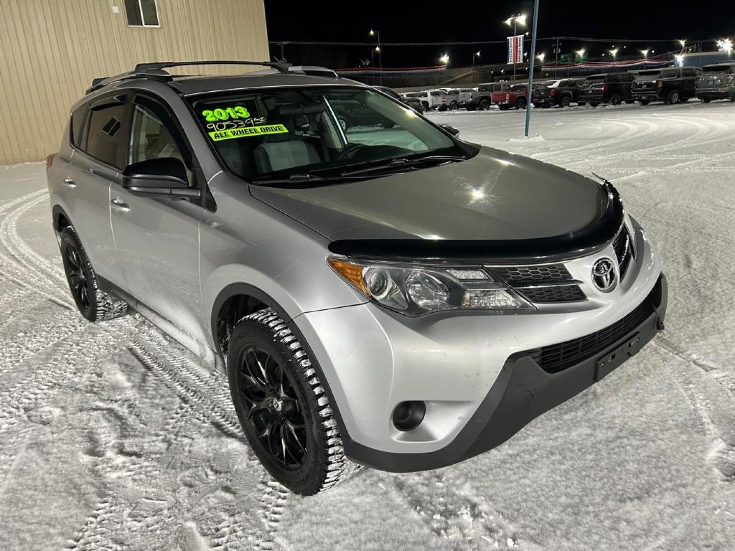 2013 SILVER TOYOTA RAV4 LE (2T3BFREV3DW) with an 2.5L engine, Automatic transmission, located at 2525 S. Cushman, Fairbanks, AK, 99701, (907) 452-5707, 64.824036, -147.712311 - Photo#1