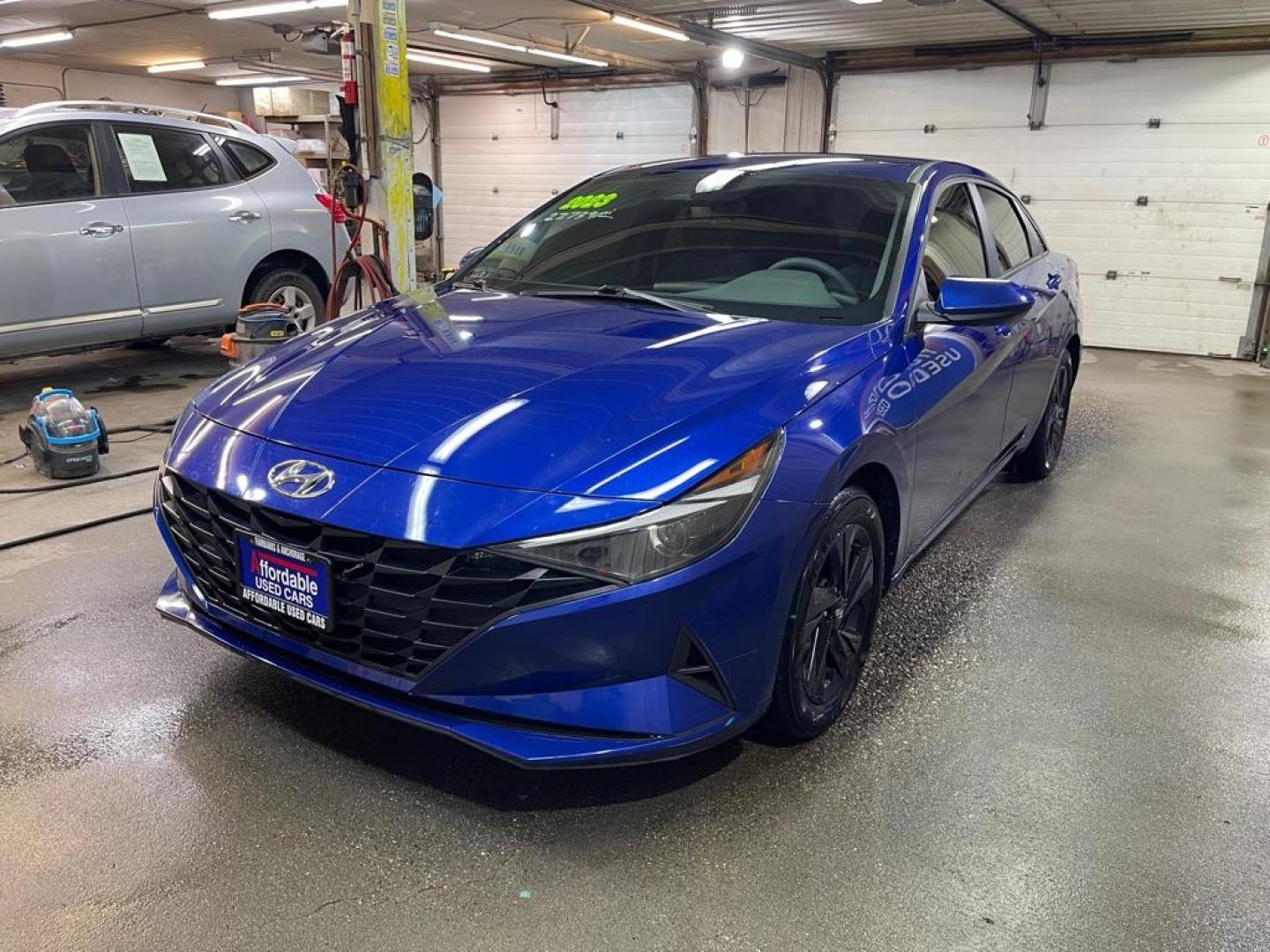 2023 BLUE HYUNDAI ELANTRA SEL (KMHLM4AG7PU) with an 2.0L engine, Continuously Variable transmission, located at 2525 S. Cushman, Fairbanks, AK, 99701, (907) 452-5707, 64.824036, -147.712311 - Photo#1