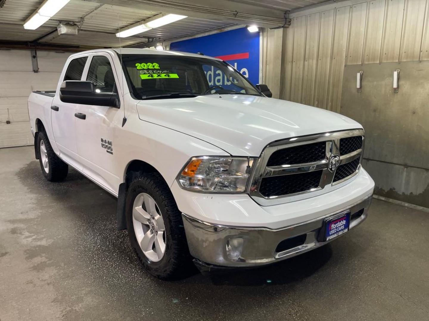 2022 WHITE RAM 1500 CLASSIC TRADESMAN (3C6RR7KG8NG) with an 3.6L engine, Automatic transmission, located at 2525 S. Cushman, Fairbanks, AK, 99701, (907) 452-5707, 64.824036, -147.712311 - Photo#0