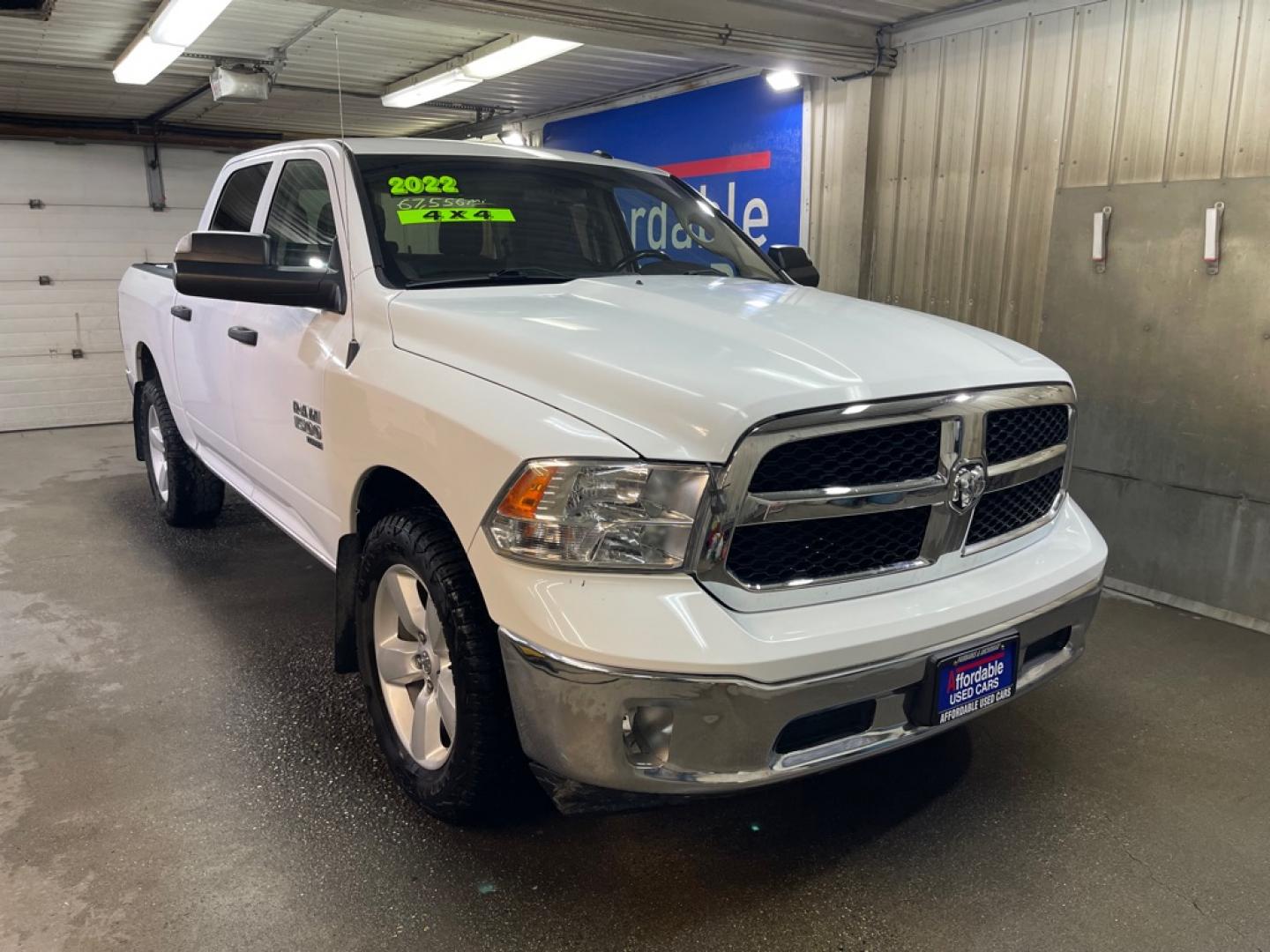 2022 WHITE RAM 1500 CLASSIC TRADESMAN (3C6RR7KG8NG) with an 3.6L engine, Automatic transmission, located at 2525 S. Cushman, Fairbanks, AK, 99701, (907) 452-5707, 64.824036, -147.712311- Photo#0