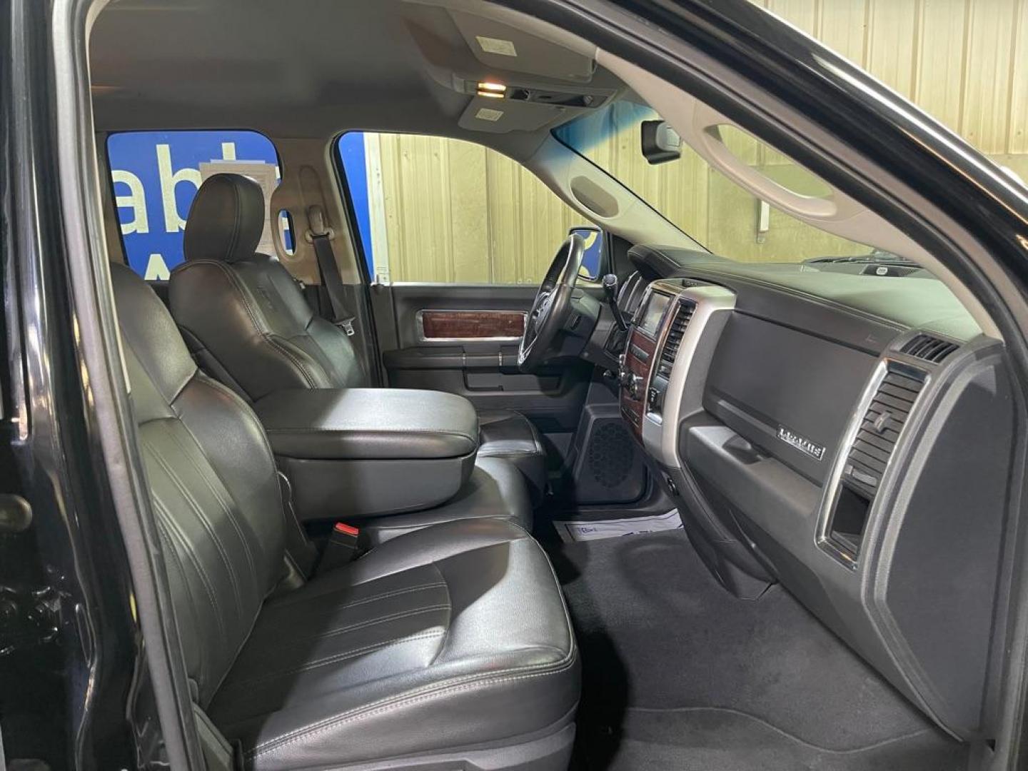 2012 BLACK DODGE RAM 1500 LARAMIE (1C6RD7JT6CS) with an 5.7L engine, Automatic transmission, located at 2525 S. Cushman, Fairbanks, AK, 99701, (907) 452-5707, 64.824036, -147.712311 - Photo#3
