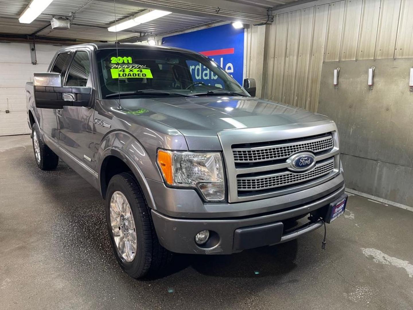 2011 SILVER FORD F150 SUPERCREW (1FTFW1ET2BF) with an 3.5L engine, Automatic transmission, located at 2525 S. Cushman, Fairbanks, AK, 99701, (907) 452-5707, 64.824036, -147.712311 - Photo#0