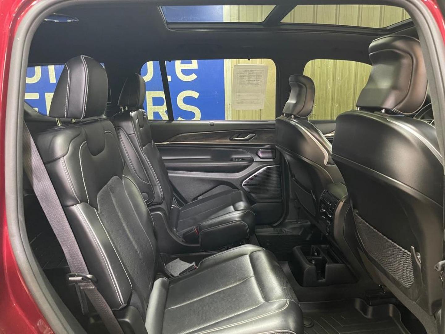 2021 RED JEEP GRAND CHEROKEE L OVERLAND (1C4RJKDGXM8) with an 3.6L engine, Automatic transmission, located at 2525 S. Cushman, Fairbanks, AK, 99701, (907) 452-5707, 64.824036, -147.712311 - Photo#4