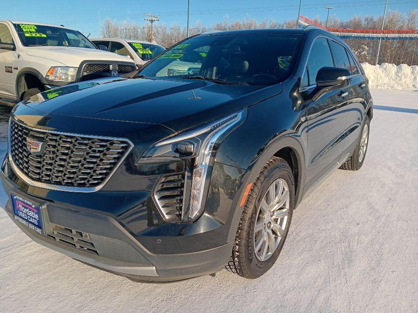 2021 BLACK CADILLAC XT4 PREMIUM LUXURY (1GYFZDR42MF) with an 2.0L engine, Automatic transmission, located at 2525 S. Cushman, Fairbanks, AK, 99701, (907) 452-5707, 64.824036, -147.712311 - Photo#1