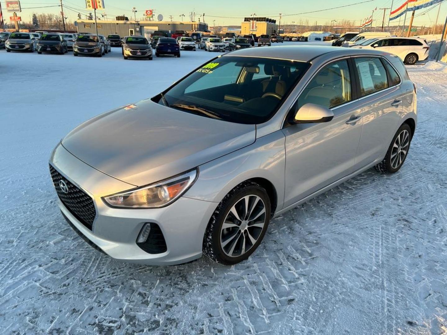 2019 SILVER HYUNDAI ELANTRA GT (KMHH35LE2KU) with an 2.0L engine, Automatic transmission, located at 2525 S. Cushman, Fairbanks, AK, 99701, (907) 452-5707, 64.824036, -147.712311 - Photo#0