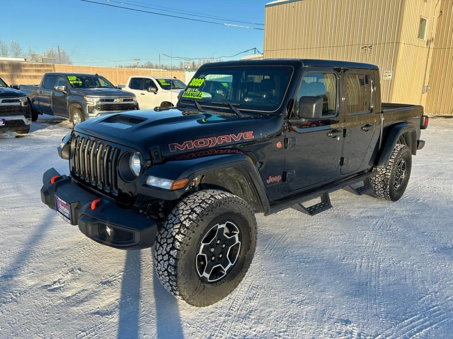 2023 BLACK JEEP GLADIATOR MOJAVE (1C6JJTEG4PL) with an 3.6L engine, Manual transmission, located at 2525 S. Cushman, Fairbanks, AK, 99701, (907) 452-5707, 64.824036, -147.712311 - Photo#0