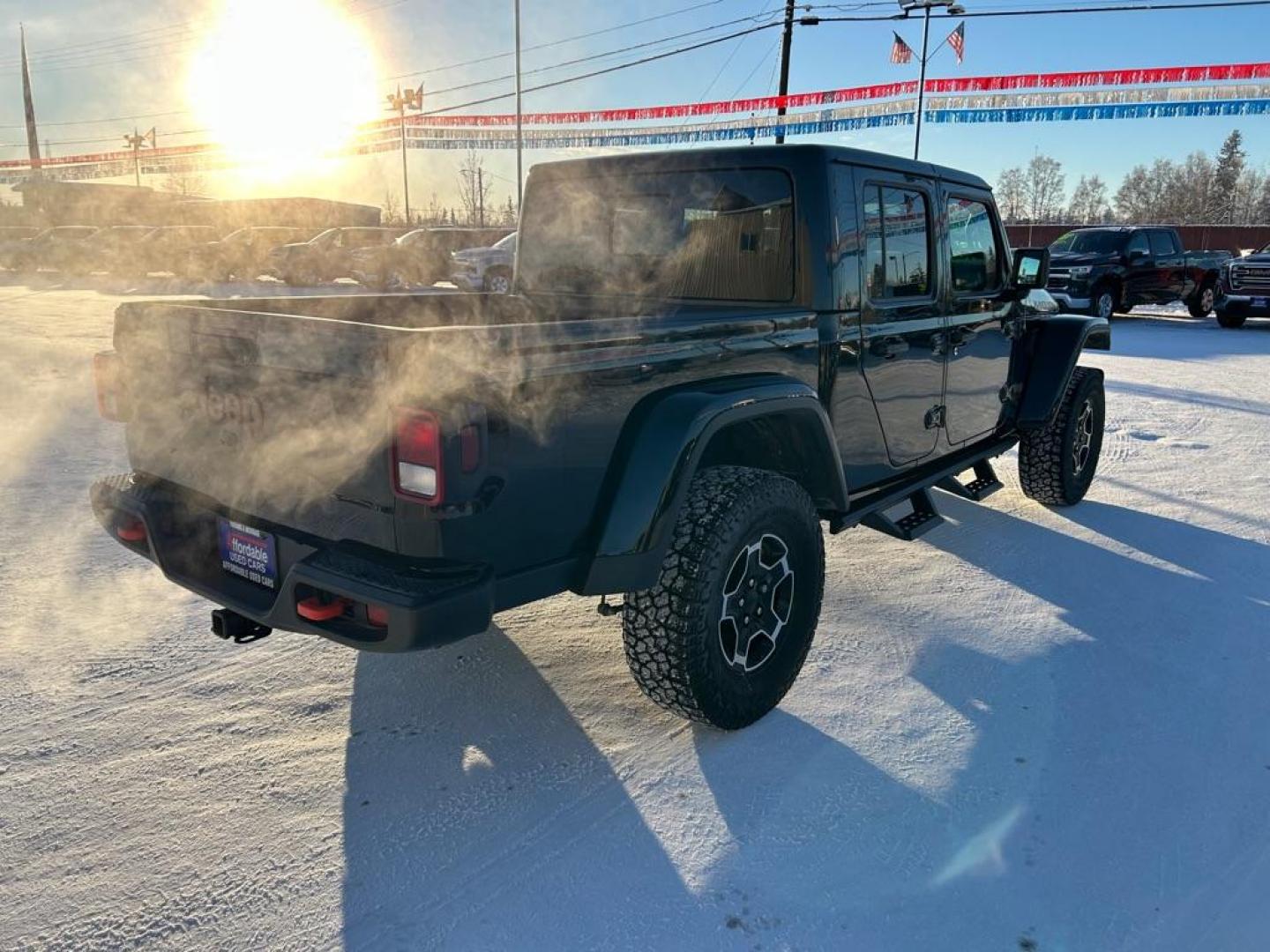 2023 BLACK JEEP GLADIATOR MOJAVE (1C6JJTEG4PL) with an 3.6L engine, Manual transmission, located at 2525 S. Cushman, Fairbanks, AK, 99701, (907) 452-5707, 64.824036, -147.712311 - Photo#2