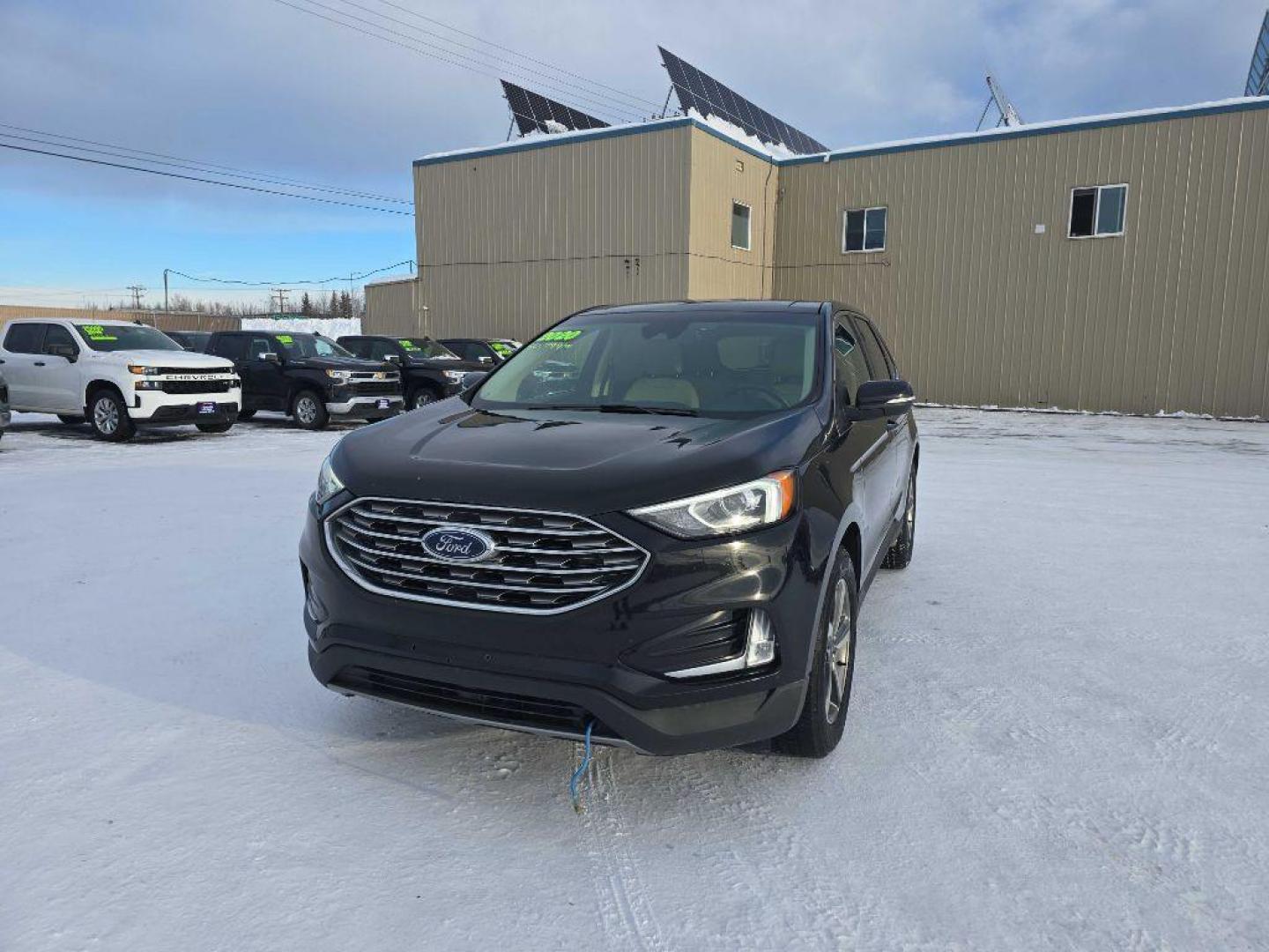 2020 BLACK FORD EDGE SEL (2FMPK4J94LB) with an 2.0L engine, Automatic transmission, located at 2525 S. Cushman, Fairbanks, AK, 99701, (907) 452-5707, 64.824036, -147.712311 - Photo#3