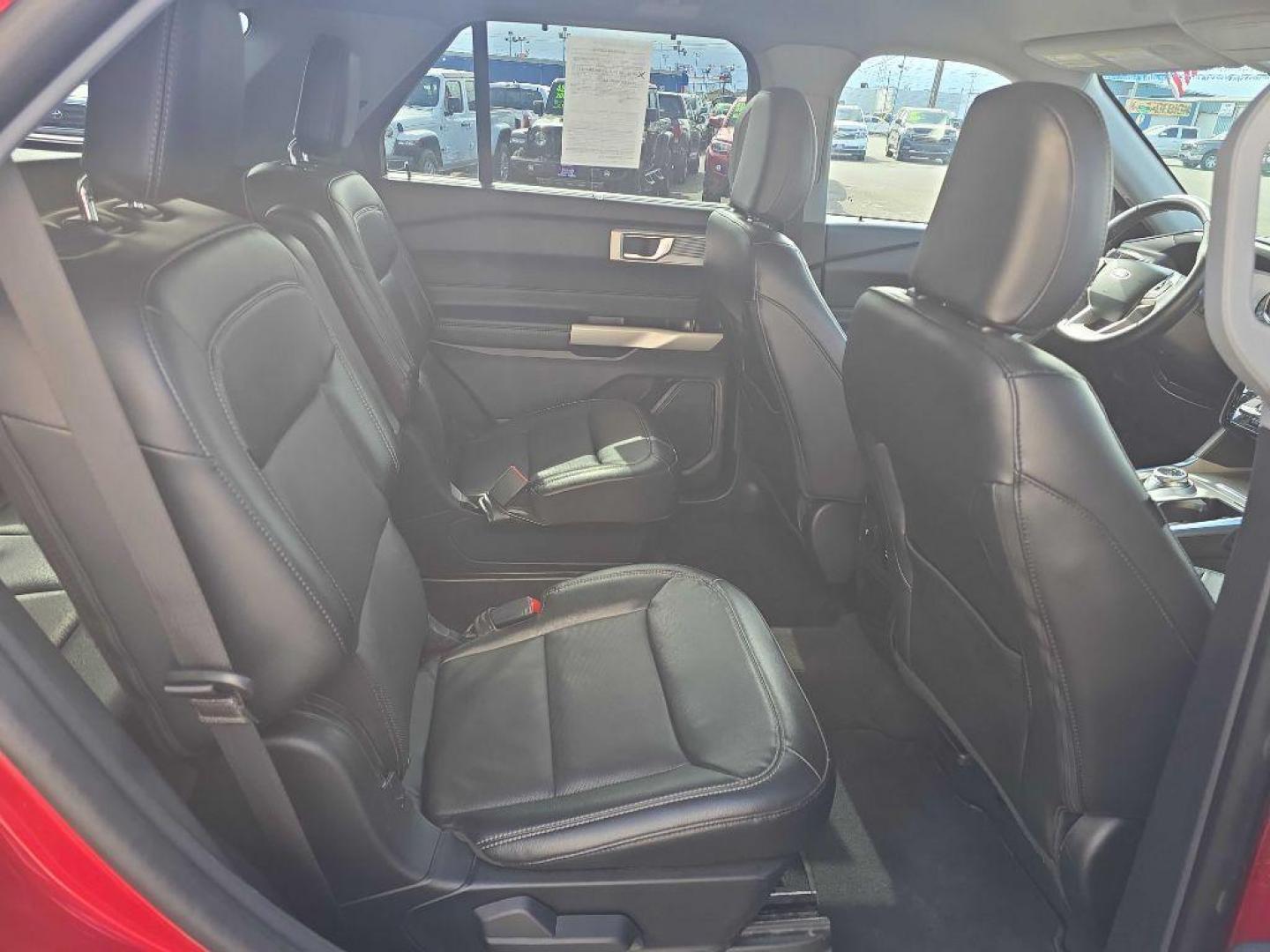 2022 RED FORD EXPLORER LIMITED (1FMSK8FH0NG) with an 2.3L engine, Automatic transmission, located at 2525 S. Cushman, Fairbanks, AK, 99701, (907) 452-5707, 64.824036, -147.712311 - Photo#4