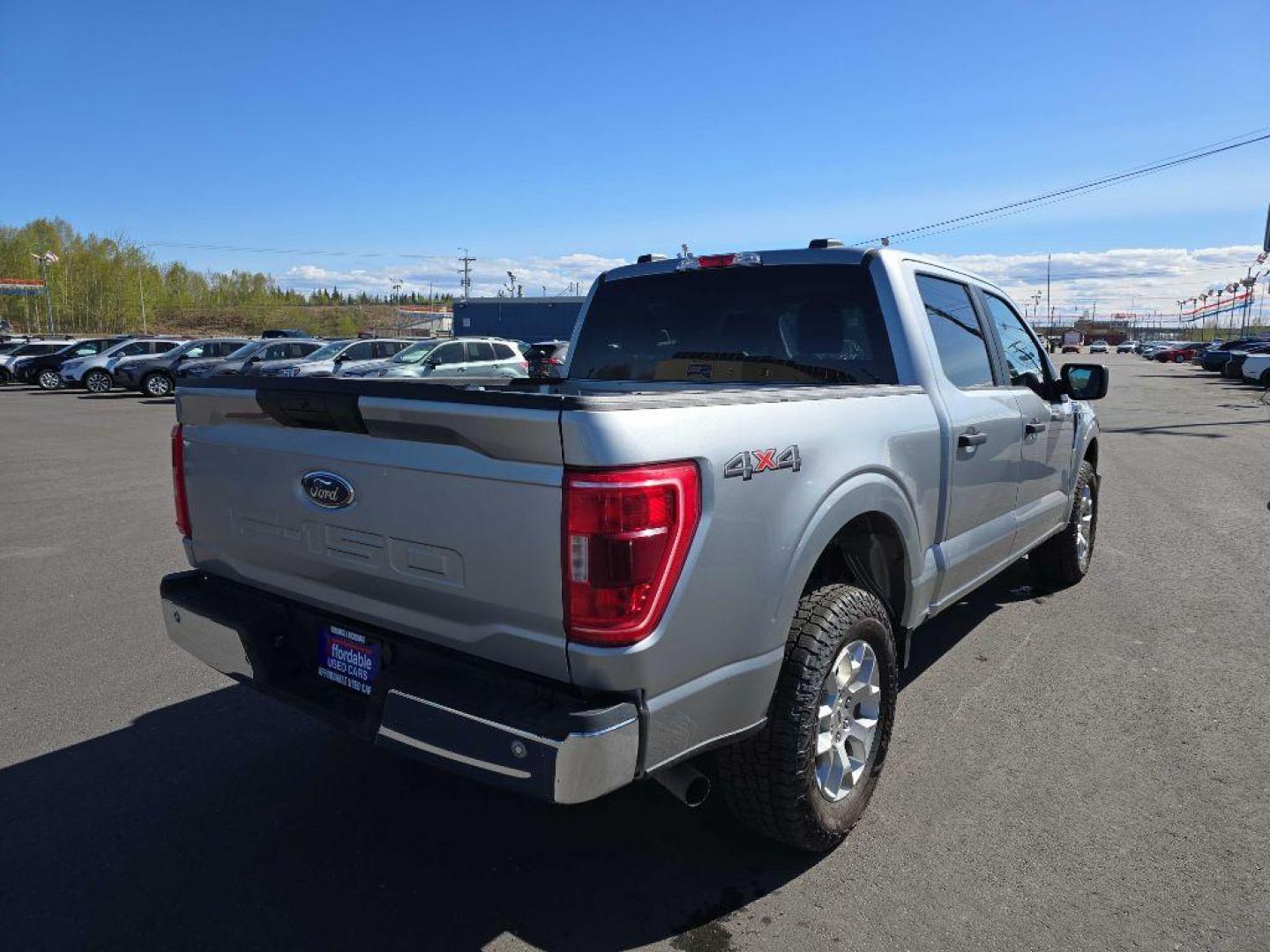 2023 GRAY FORD F150 SUPERCREW (1FTFW1E53PK) with an 5.0L engine, Automatic transmission, located at 2525 S. Cushman, Fairbanks, AK, 99701, (907) 452-5707, 64.824036, -147.712311 - Photo#2
