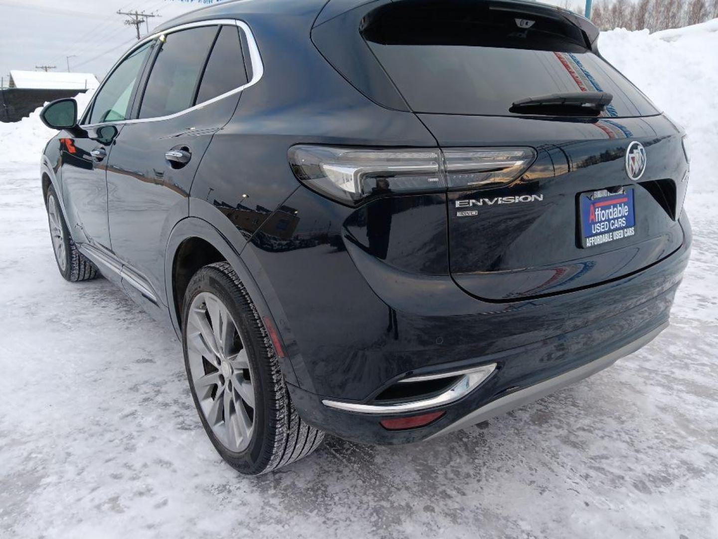 2021 BLUE BUICK ENVISION AVENIR (LRBFZSR4XMD) with an 2.0L engine, Automatic transmission, located at 2525 S. Cushman, Fairbanks, AK, 99701, (907) 452-5707, 64.824036, -147.712311 - Photo#2