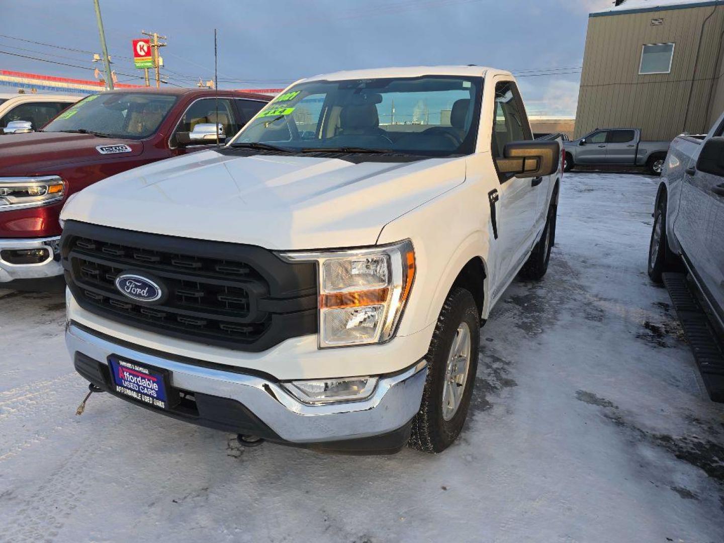 2021 WHITE FORD F150 (1FTMF1E52MK) with an 5.0L engine, Automatic transmission, located at 2525 S. Cushman, Fairbanks, AK, 99701, (907) 452-5707, 64.824036, -147.712311 - Photo#1