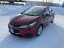 2018 RED CHEVROLET CRUZE LT (1G1BE5SM6J7) with an 1.4L engine, Automatic transmission, located at 2525 S. Cushman, Fairbanks, AK, 99701, (907) 452-5707, 64.824036, -147.712311 - Photo#0