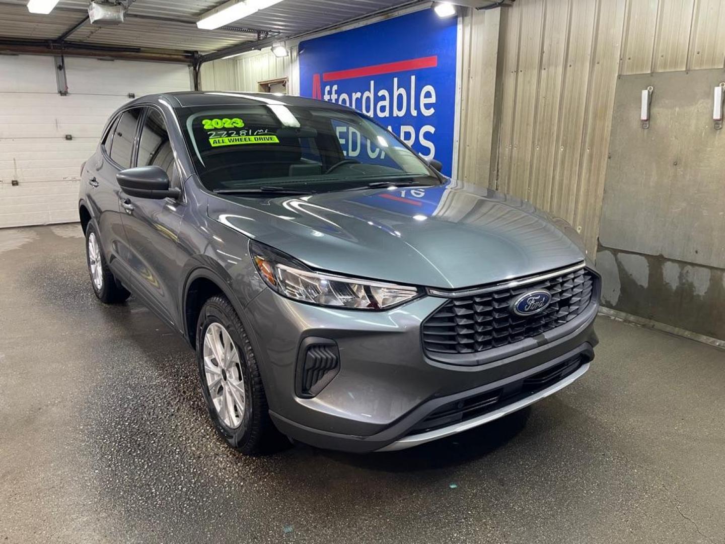 2023 GRAY FORD ESCAPE ACTIVE (1FMCU9GN1PU) with an 1.5L engine, Automatic transmission, located at 2525 S. Cushman, Fairbanks, AK, 99701, (907) 452-5707, 64.824036, -147.712311 - Photo#0