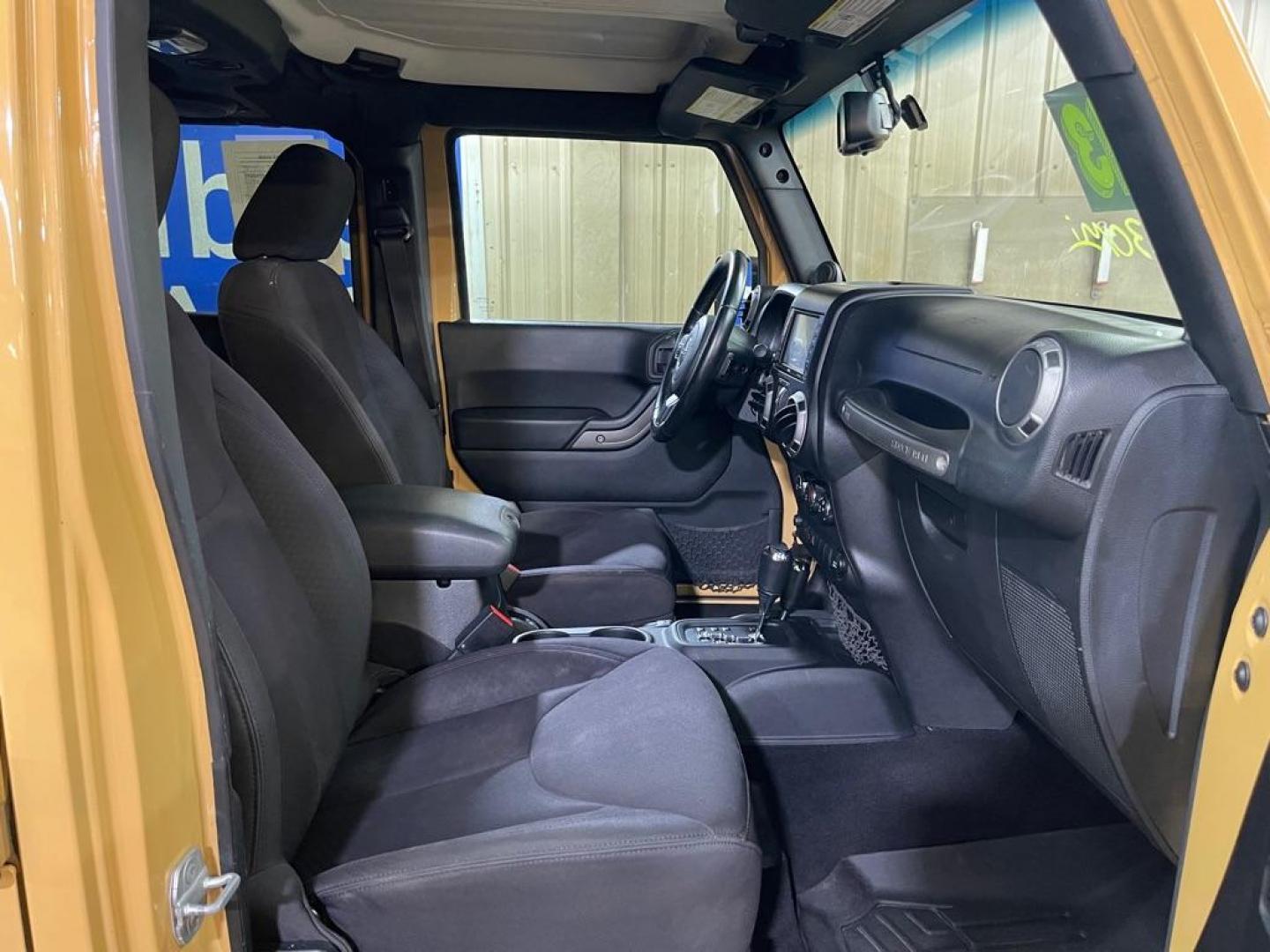 2013 TAN JEEP WRANGLER UNLIMI SPORT (1C4BJWDG1DL) with an 3.6L engine, Automatic transmission, located at 2525 S. Cushman, Fairbanks, AK, 99701, (907) 452-5707, 64.824036, -147.712311 - Photo#3