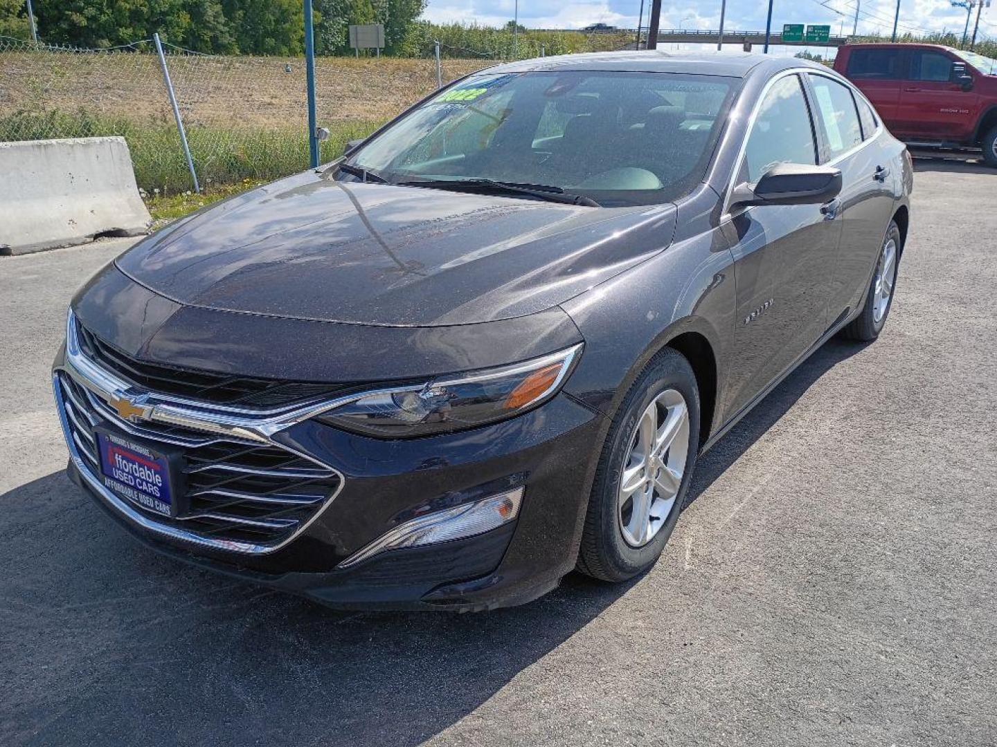2022 GRAY CHEVROLET MALIBU LS (1G1ZB5ST5NF) with an 1.5L engine, Continuously Variable transmission, located at 2525 S. Cushman, Fairbanks, AK, 99701, (907) 452-5707, 64.824036, -147.712311 - Photo#1