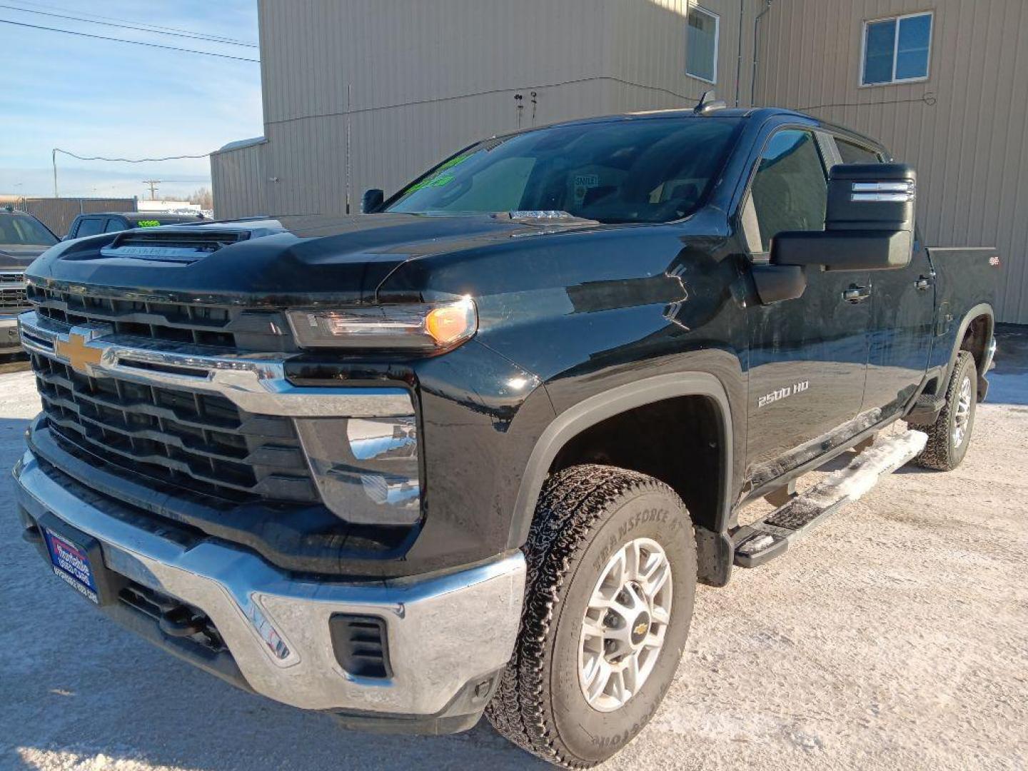 2024 BLACK CHEVROLET SILVERADO 2500 HEAVY DUTY LT (1GC4YNE72RF) with an 6.6L engine, Automatic transmission, located at 2525 S. Cushman, Fairbanks, AK, 99701, (907) 452-5707, 64.824036, -147.712311 - Photo#1