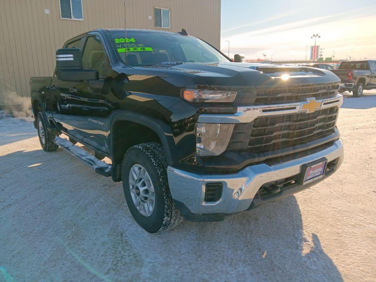 2024 BLACK CHEVROLET SILVERADO 2500 HEAVY DUTY LT (1GC4YNE72RF) with an 6.6L engine, Automatic transmission, located at 2525 S. Cushman, Fairbanks, AK, 99701, (907) 452-5707, 64.824036, -147.712311 - Photo#0