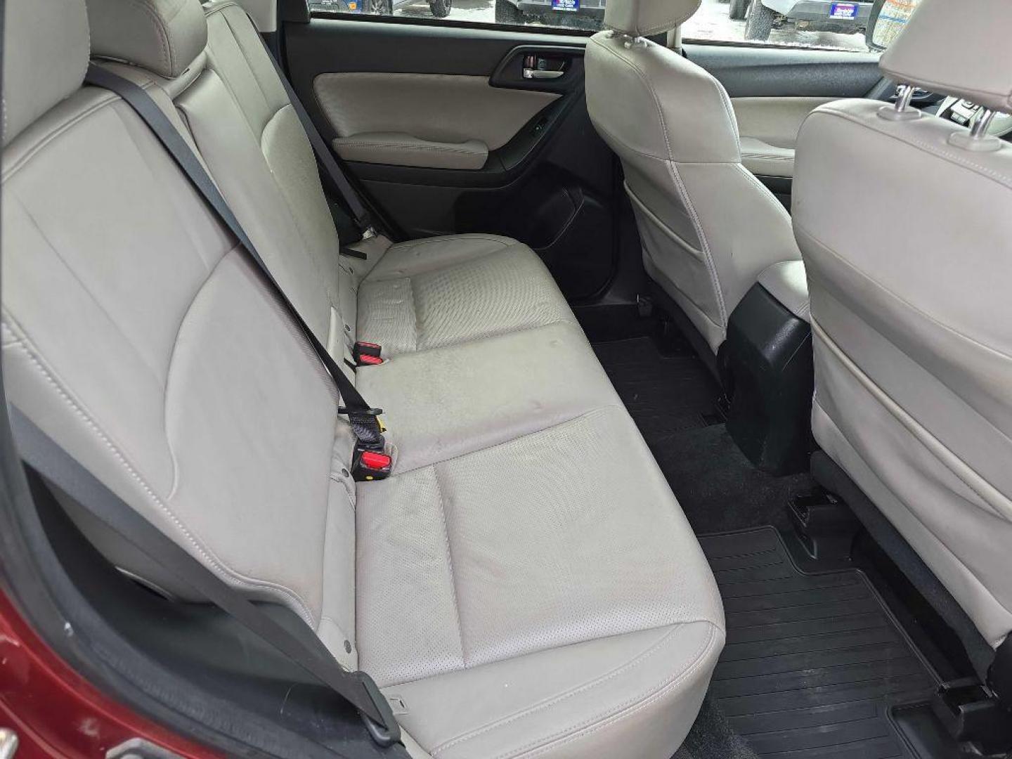 2017 RED SUBARU FORESTER 2.5I LIMITED (JF2SJAJC5HH) with an 2.5L engine, Continuously Variable transmission, located at 2525 S. Cushman, Fairbanks, AK, 99701, (907) 452-5707, 64.824036, -147.712311 - Photo#1
