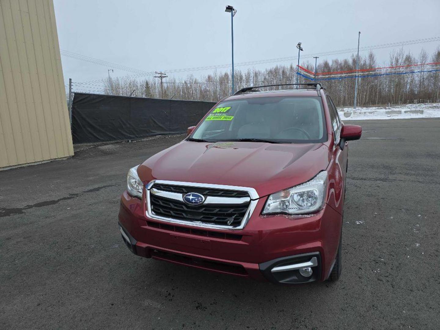2017 RED SUBARU FORESTER 2.5I LIMITED (JF2SJAJC5HH) with an 2.5L engine, Continuously Variable transmission, located at 2525 S. Cushman, Fairbanks, AK, 99701, (907) 452-5707, 64.824036, -147.712311 - Photo#6