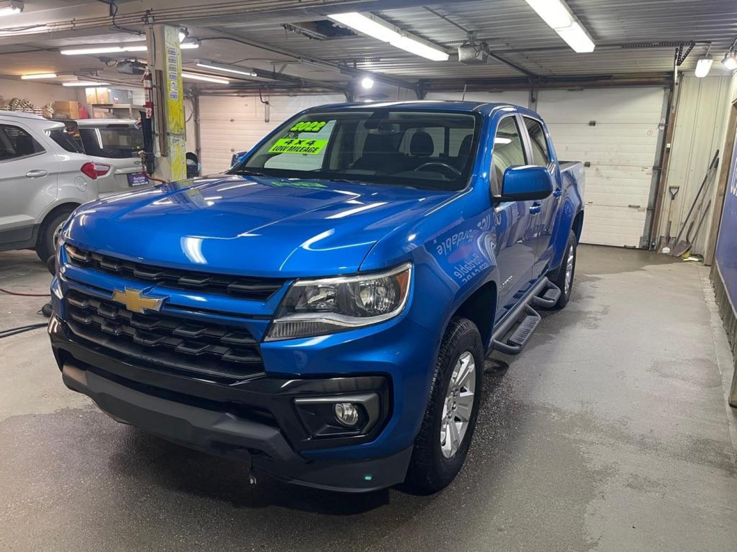 2022 BLUE CHEVROLET COLORADO LT (1GCGTCEN9N1) with an 3.6L engine, Automatic transmission, located at 2525 S. Cushman, Fairbanks, AK, 99701, (907) 452-5707, 64.824036, -147.712311 - Photo#1