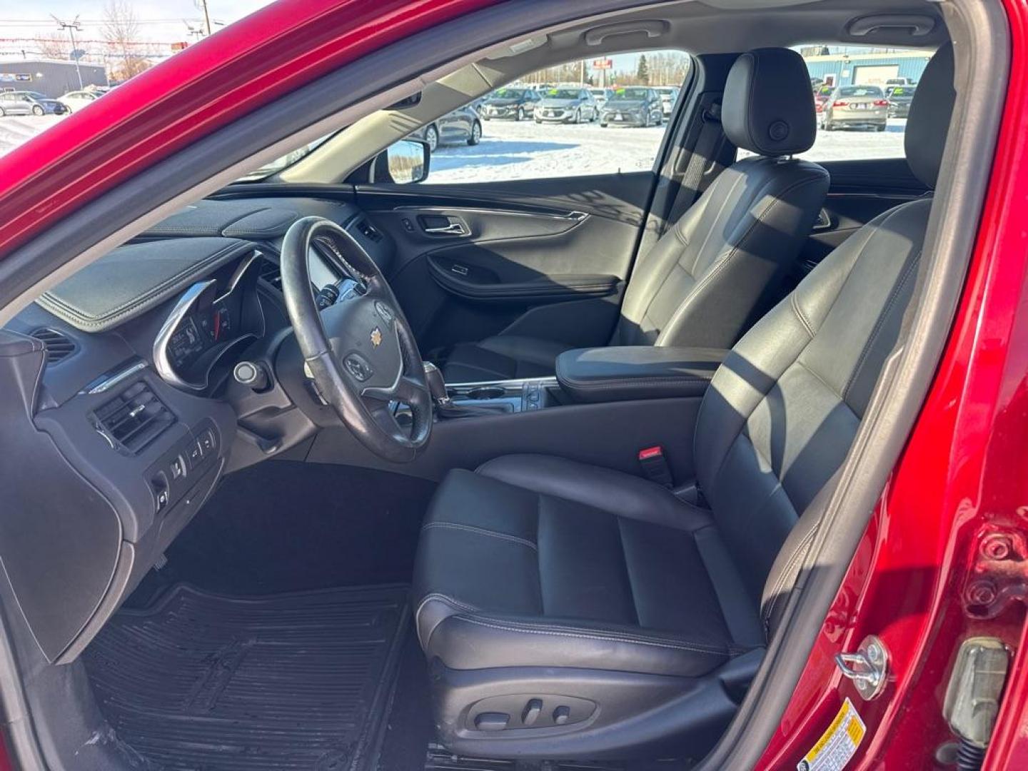 2019 RED CHEVROLET IMPALA LT (2G11Z5S38K9) with an 3.6L engine, Automatic transmission, located at 2525 S. Cushman, Fairbanks, AK, 99701, (907) 452-5707, 64.824036, -147.712311 - Photo#5