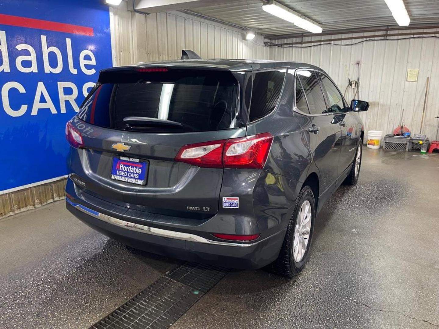 2020 GRAY CHEVROLET EQUINOX LT (2GNAXUEV6L6) with an 1.5L engine, Automatic transmission, located at 2525 S. Cushman, Fairbanks, AK, 99701, (907) 452-5707, 64.824036, -147.712311 - Photo#2