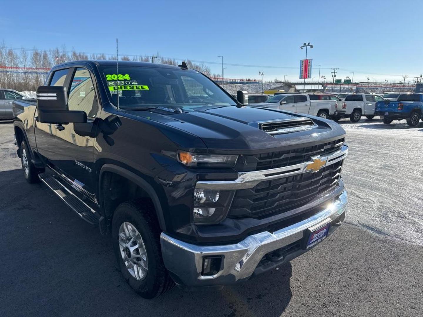 2024 GRAY CHEVROLET SILVERADO 2500 HEAVY DUTY LT (2GC4YNEY4R1) with an 6.6L engine, Automatic transmission, located at 2525 S. Cushman, Fairbanks, AK, 99701, (907) 452-5707, 64.824036, -147.712311 - Photo#1