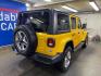 2020 YELLOW JEEP WRANGLER UNLIMI SAHARA (1C4HJXEN2LW) with an 2.0L engine, Automatic transmission, located at 2525 S. Cushman, Fairbanks, AK, 99701, (907) 452-5707, 64.824036, -147.712311 - Photo#2