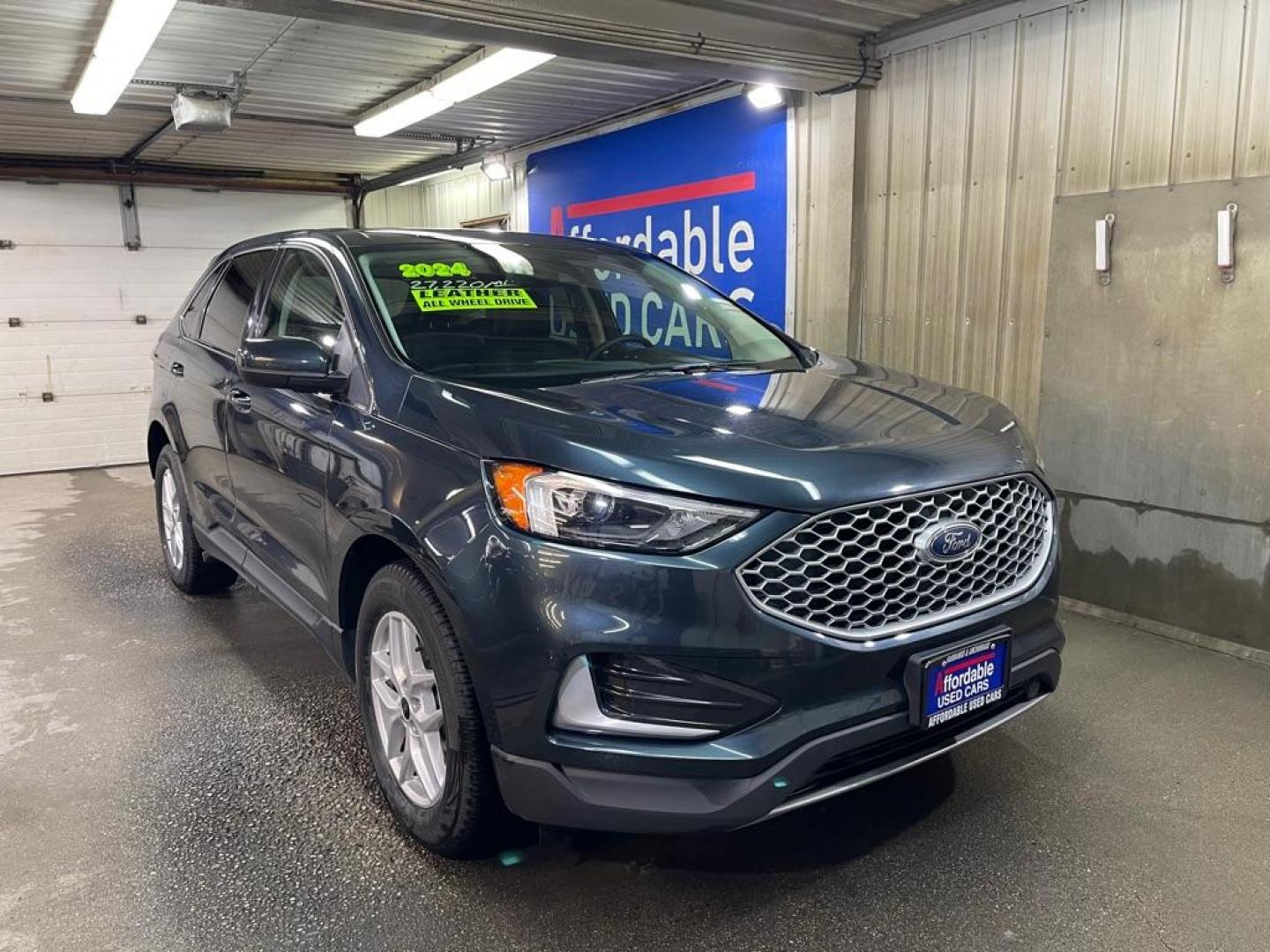 2024 BLUE FORD EDGE SEL (2FMPK4J90RB) with an 2.0L engine, Automatic transmission, located at 2525 S. Cushman, Fairbanks, AK, 99701, (907) 452-5707, 64.824036, -147.712311 - Photo#0