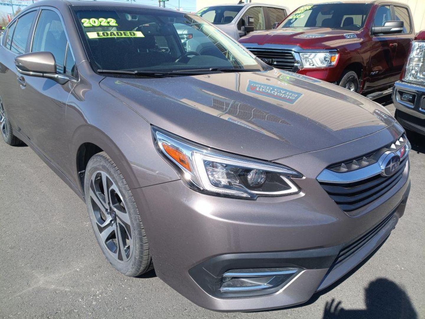 2022 BRONZE SUBARU LEGACY LIMITED (4S3BWAN69N3) with an 2.5L engine, Automatic transmission, located at 2525 S. Cushman, Fairbanks, AK, 99701, (907) 452-5707, 64.824036, -147.712311 - Photo#3