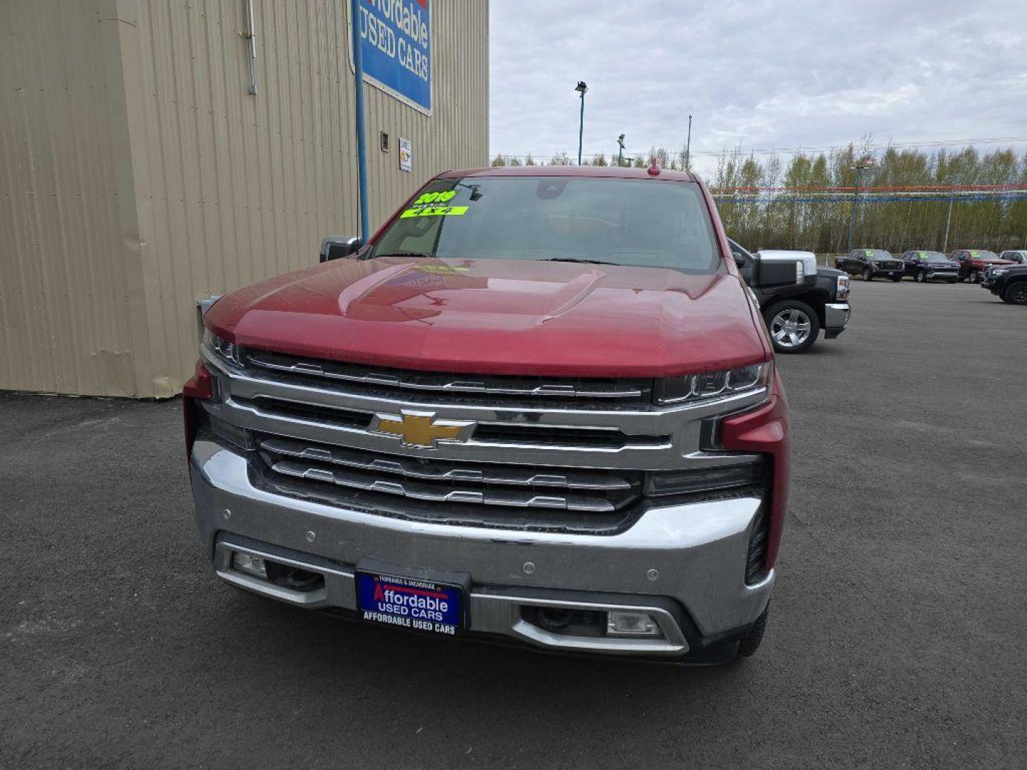 2019 MAROON CHEVROLET SILVERADO 1500 LTZ (1GCUYGED1KZ) with an 5.3L engine, Automatic transmission, located at 2525 S. Cushman, Fairbanks, AK, 99701, (907) 452-5707, 64.824036, -147.712311 - Photo#4
