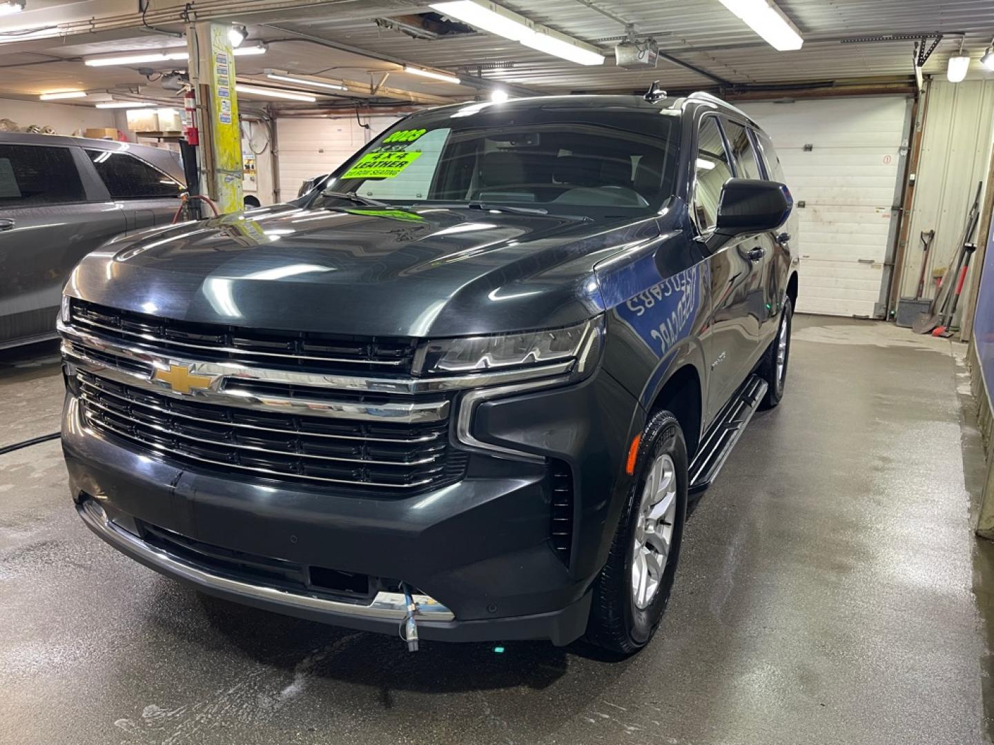 2023 BLACK CHEVROLET TAHOE 1500 LT (1GNSKNKD2PR) with an 5.3L engine, Automatic transmission, located at 2525 S. Cushman, Fairbanks, AK, 99701, (907) 452-5707, 64.824036, -147.712311- Photo#1