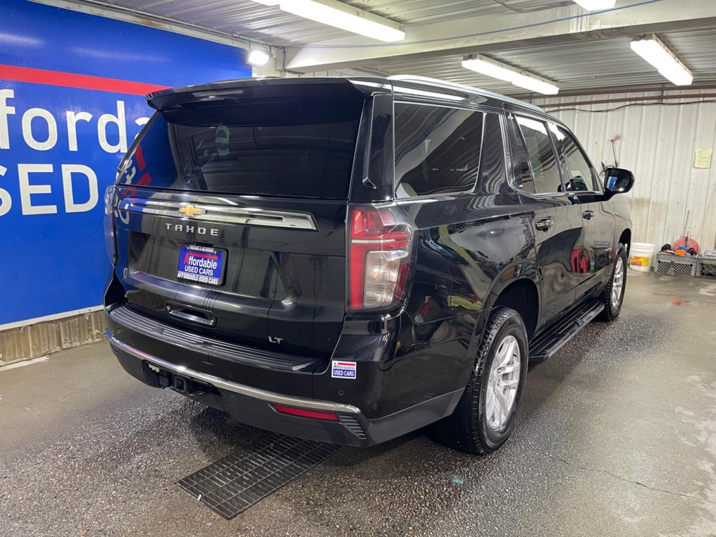 2023 BLACK CHEVROLET TAHOE 1500 LT (1GNSKNKD2PR) with an 5.3L engine, Automatic transmission, located at 2525 S. Cushman, Fairbanks, AK, 99701, (907) 452-5707, 64.824036, -147.712311- Photo#2