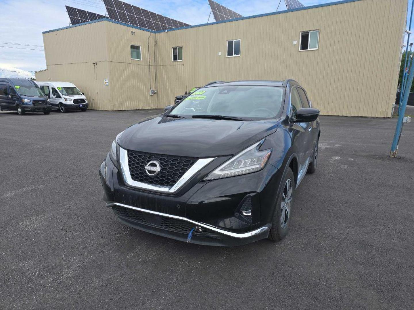 2023 BLACK NISSAN MURANO SV (5N1AZ2BS5PC) with an 3.5L engine, Automatic transmission, located at 2525 S. Cushman, Fairbanks, AK, 99701, (907) 452-5707, 64.824036, -147.712311 - Photo#3